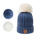 Kir Royal Marineblau mit Fleece